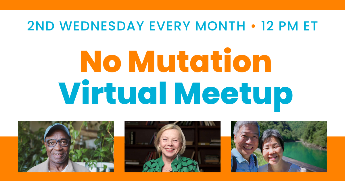 Graphic for No Mutation Virtual Meetup